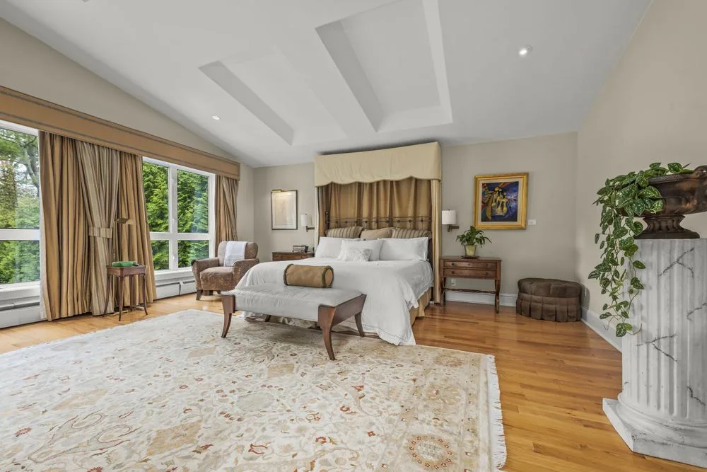 Primary suite at Scarsdale estate
