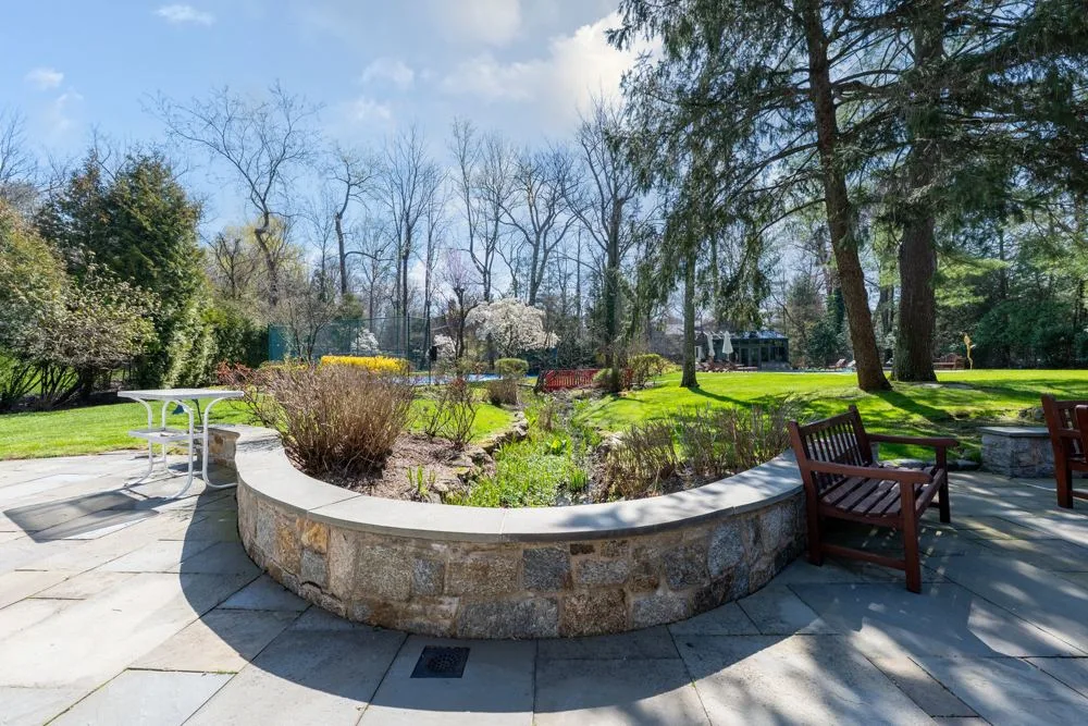 Landscape detail at Scarsdale estate