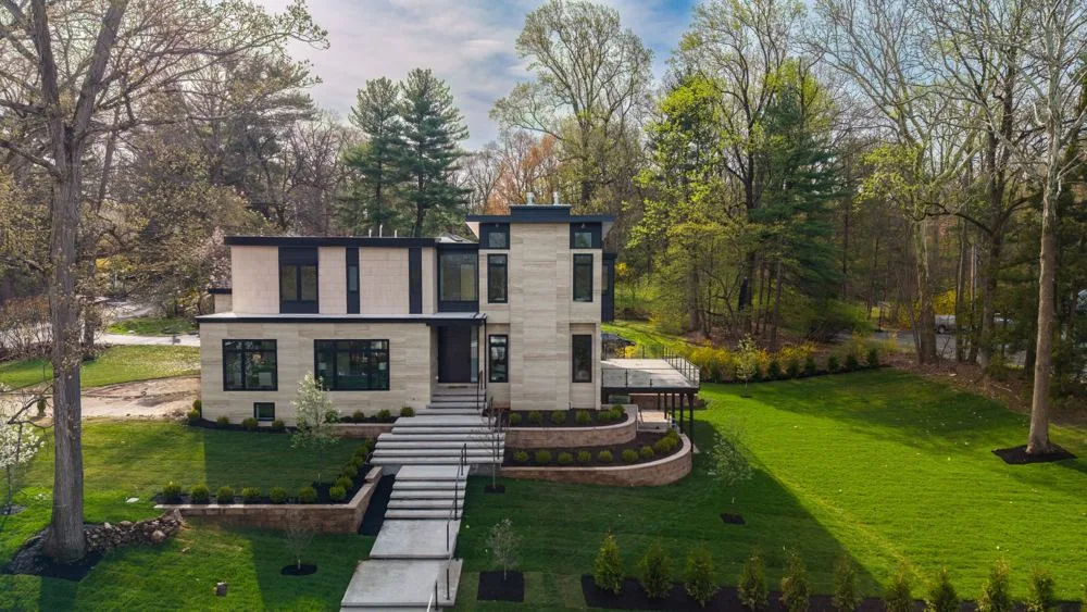 Mansion from above at Short Hills mansion